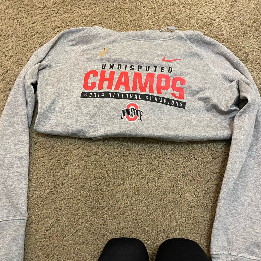 Medium grey Ohio state hoodie